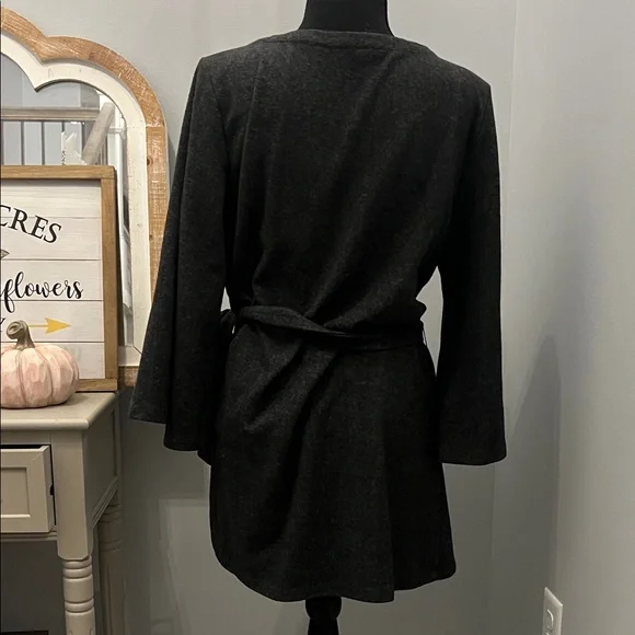 Doe & Rae Charcoal Gray Tunic with Belt from dry goods - Picture 5 of 7